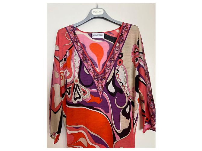 Abito Emilio Pucci in lana multicolore - vista 9