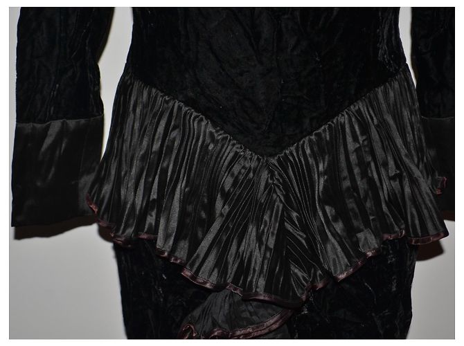 Mila Shön vestido Negro - vista 2