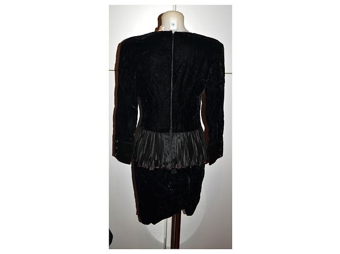 Mila Shön vestido Negro - vista 4