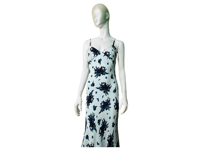 Autre Marque Vestido Maxi de Seda Rebecca De Ravenel Multicolor - vista 2