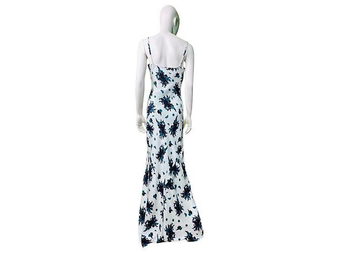 Autre Marque Vestido Maxi de Seda Rebecca De Ravenel Multicolor - vista 4