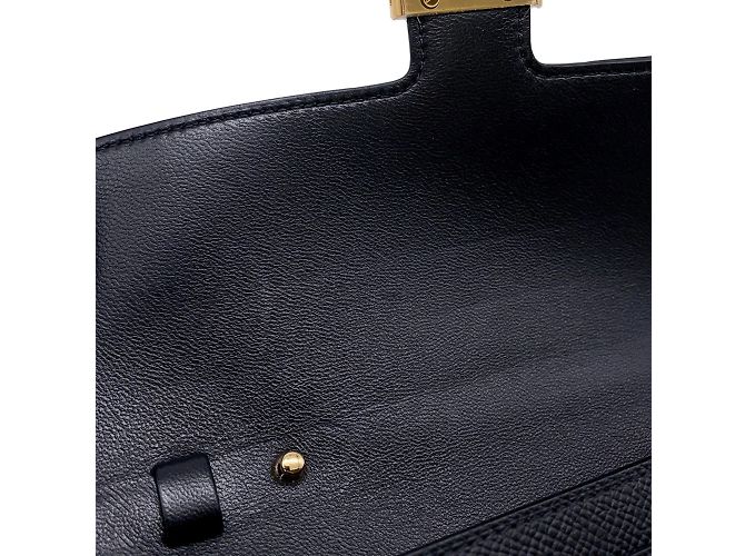 Hermès Constance To-Go Lang Wallet Schwarz - Ansicht 8