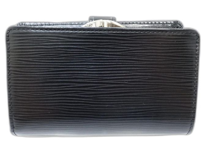 Billetera Bifold Epi Louis Vuitton Negro - vista 3
