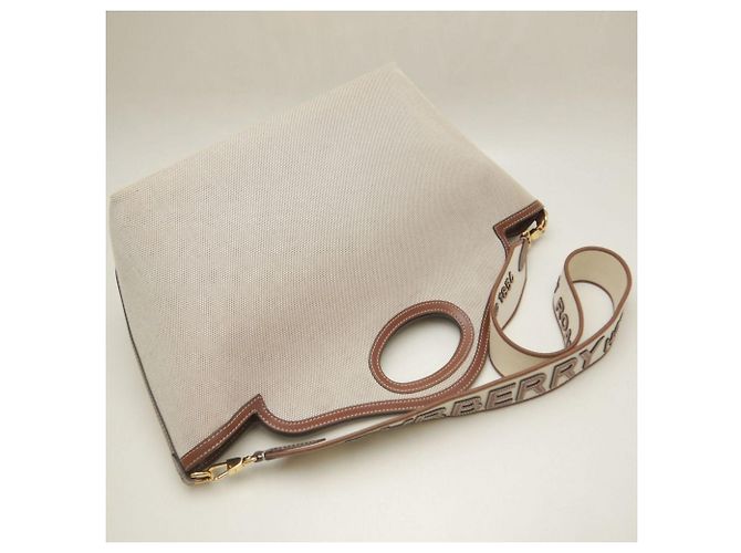 Borsa tote piccola e morbida di Burberry - vista 3