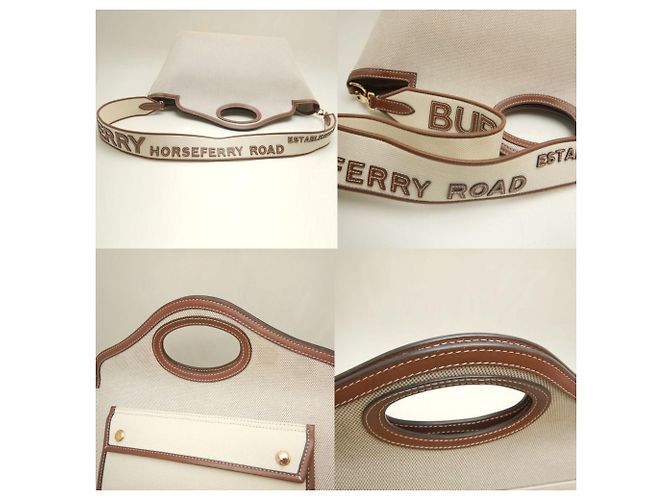 Borsa tote piccola e morbida di Burberry - vista 5