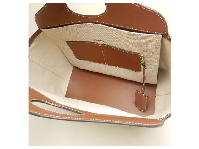 Borsa tote piccola e morbida di Burberry - vista 7
