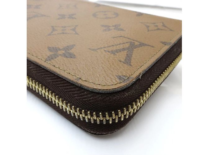 Louis Vuitton Monogram Reverse Langbörse Braun - Ansicht 5