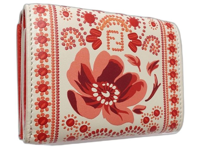 Billetera Micro Compacta Baguette Fendi Roja Crudo - vista 3