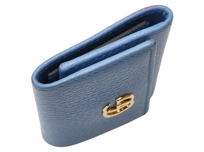 Schlüsselcase Double G GG Marmont von Gucci Hellblau - Ansicht 4
