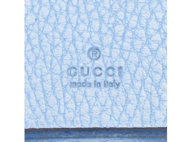 Schlüsselcase Double G GG Marmont von Gucci Hellblau - Ansicht 9