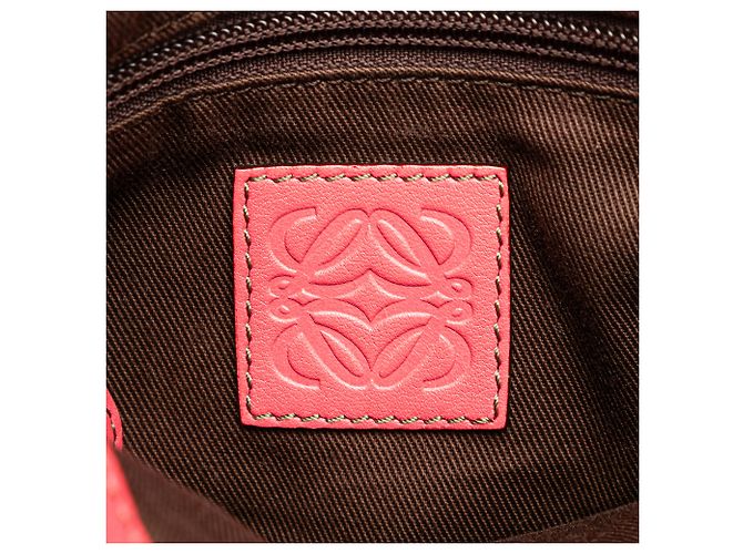 Bolso Fiesta de cuero rosa LOEWE - vista 5