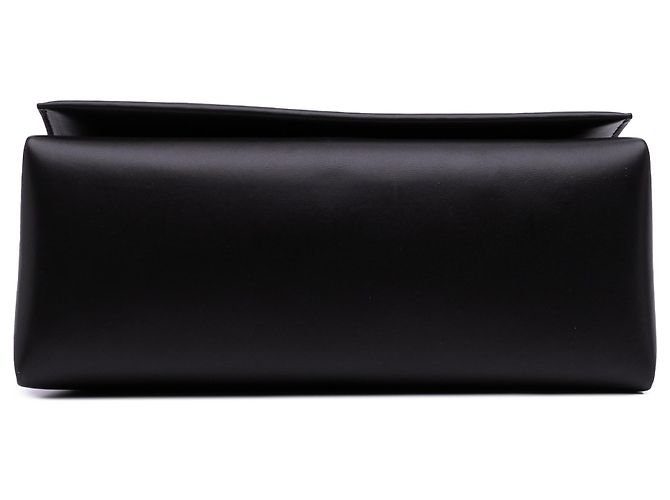 Off White Off-White Schwarze Leder Clutch - Ansicht 3