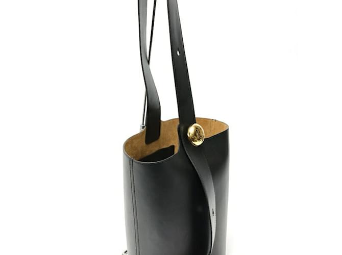 Borsa a secchiello Pebble Media Loewe Nero - vista 2