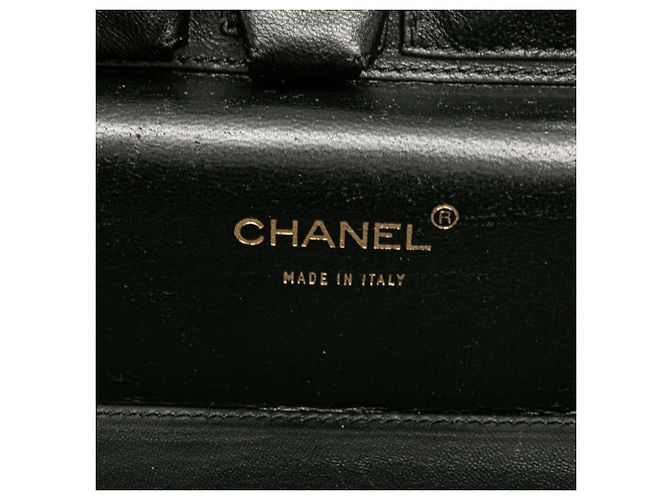 Borsa Vanity Matelassé Coco Mark con Catena CHANEL Nero - vista 11