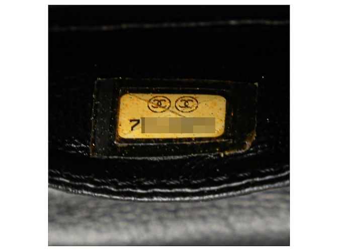 Borsa Vanity Matelassé Coco Mark con Catena CHANEL Nero - vista 12