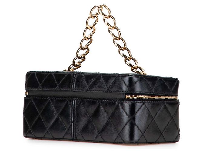 Borsa Vanity Matelassé Coco Mark con Catena CHANEL Nero - vista 2