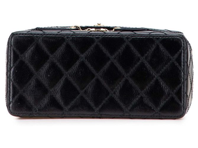 Borsa Vanity Matelassé Coco Mark con Catena CHANEL Nero - vista 3