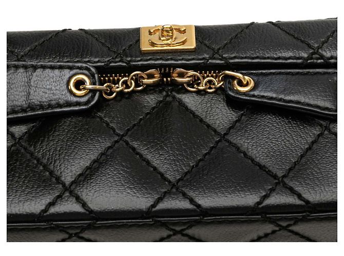 Borsa Vanity Matelassé Coco Mark con Catena CHANEL Nero - vista 7