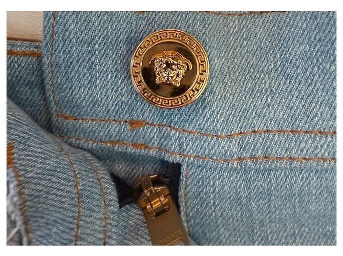 Conjunto de Sutiã e Shorts Versace em Algodão Multicor - vista 4