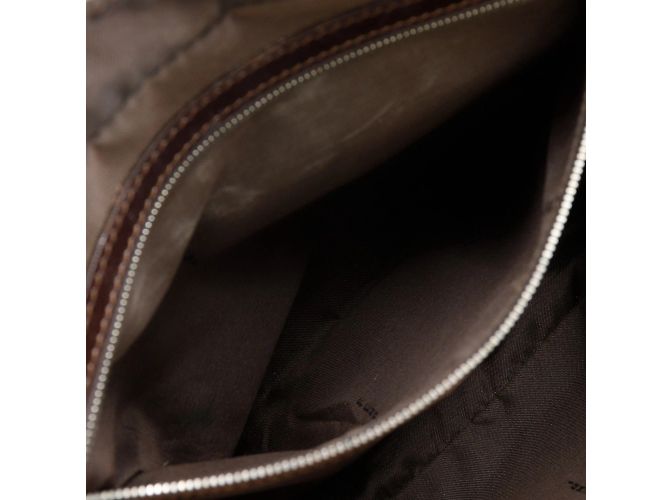 Borsa Fendi Zucca Marrone in Nylon - vista 7