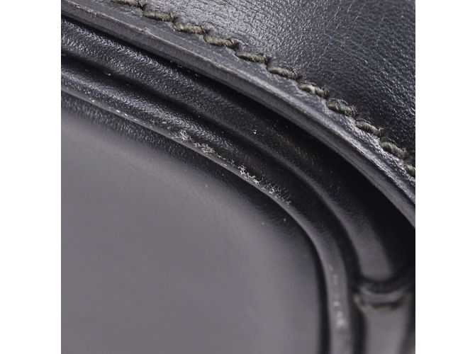 Custodia da viaggio Hermès Hermès Vanity Handbag Nero Beige - vista 10