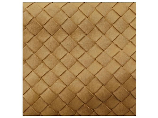 Borsa a Spalla Intrecciato Bottega Veneta Beige - vista 10