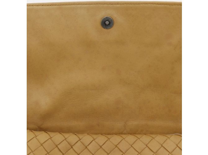 Borsa a Spalla Intrecciato Bottega Veneta Beige - vista 12