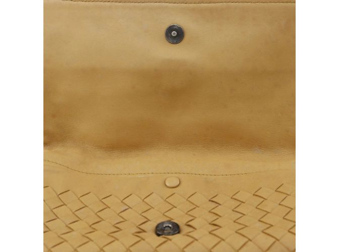 Borsa a Spalla Intrecciato Bottega Veneta Beige - vista 13