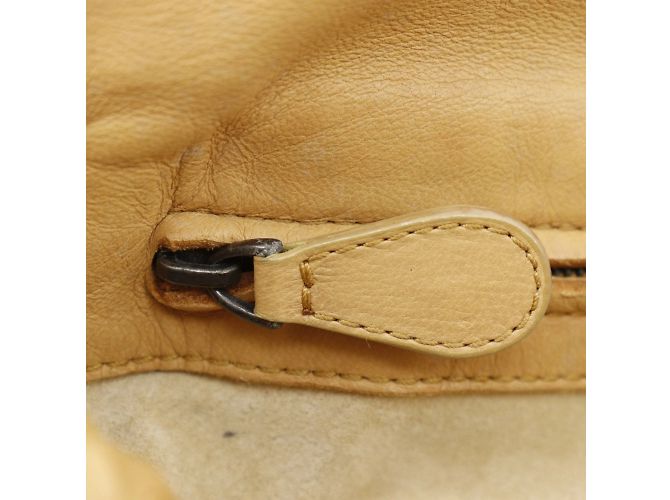 Borsa a Spalla Intrecciato Bottega Veneta Beige - vista 17