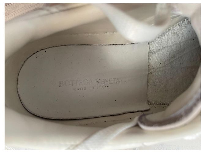 Bottega Veneta Leder Sneaker beige - Ansicht 10
