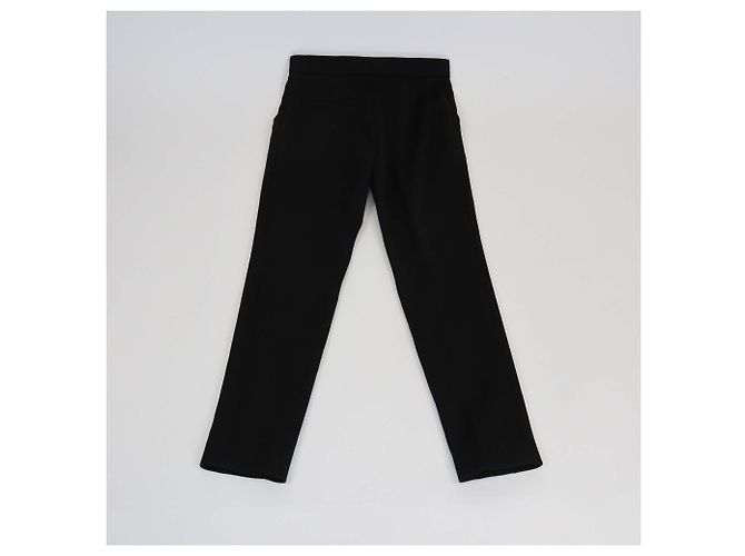 Schwarze Hose mit Kettendetails von Louis Vuitton - Ansicht 2
