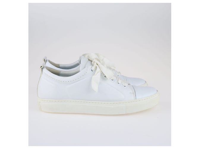Lanvin Sneakers basse DBB1 bianche Bianco - vista 3