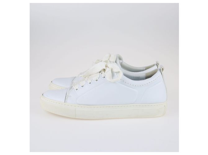Lanvin Sneakers basse DBB1 bianche Bianco - vista 4