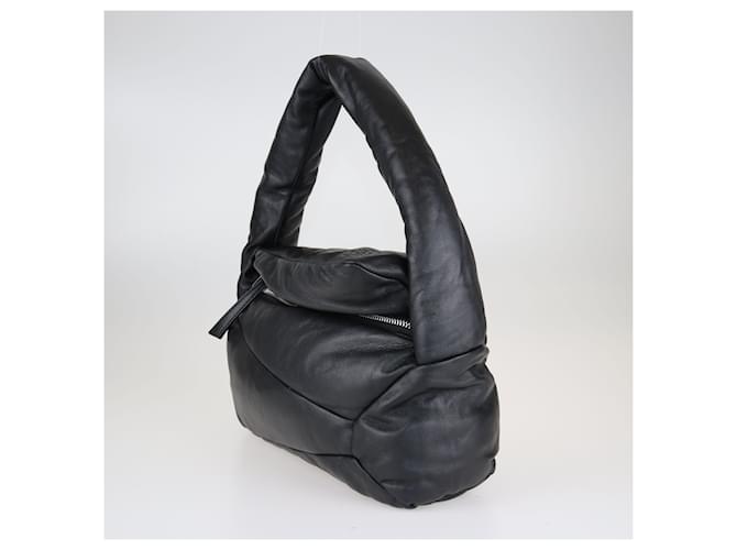Puzzle Loewe Borsa hobo puffer nera Nero - vista 2