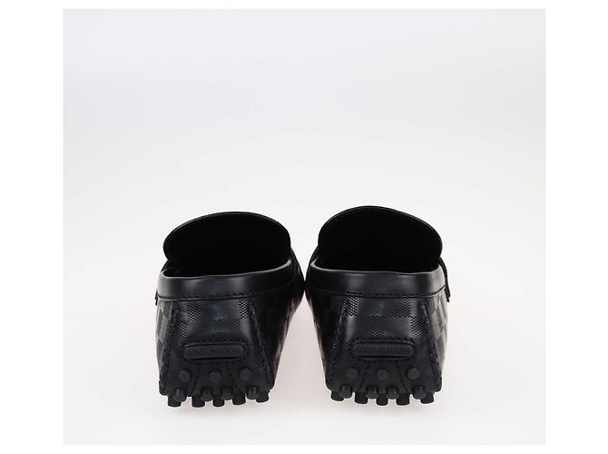 Mocassino Hockenheim Damier Infini Nero Louis Vuitton - vista 5