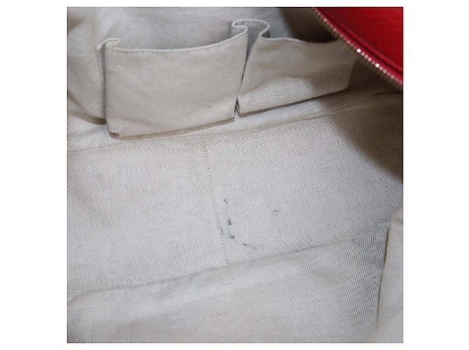 Borsa Bowler Gucci Rossa Grande Soho con Catena Rosso - vista 5