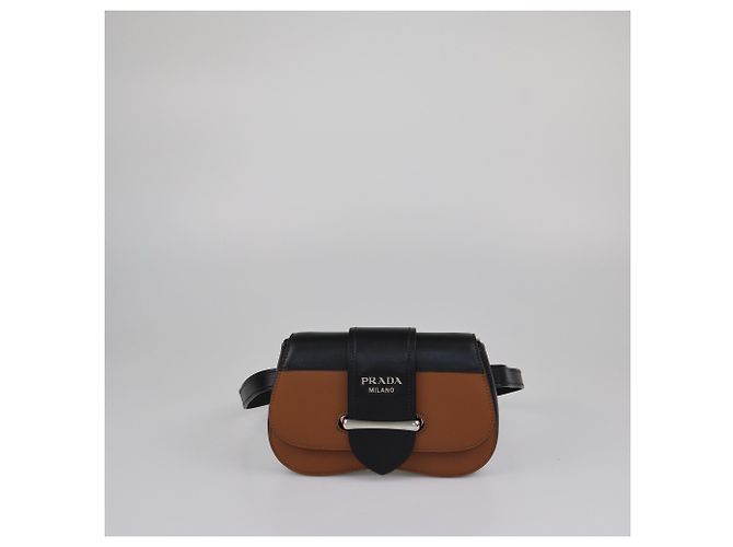 Belt Bag Sidonie Prada Marrone/Nero - vista 2