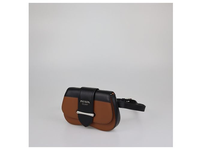 Belt Bag Sidonie Prada Marrone/Nero - vista 3
