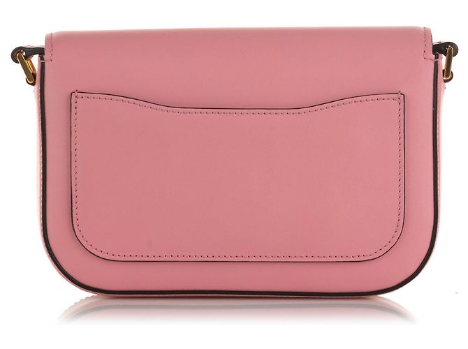 Borsa a tracolla Prada City in vitello rosa - vista 3