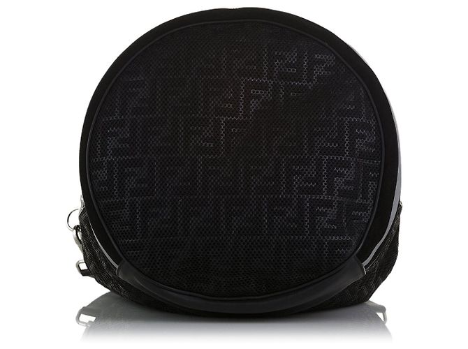 Fendi Grande Holdall Mon Tresor Zucca Nero - vista 4