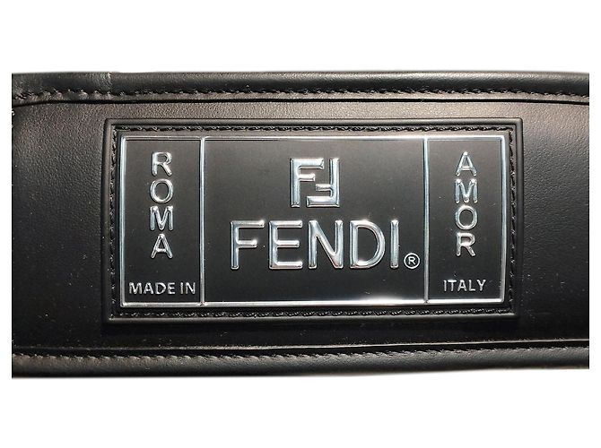 Fendi Grande Holdall Mon Tresor Zucca Nero - vista 9