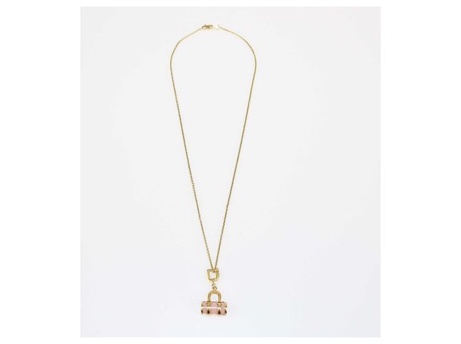Collar Péndulo de Oro Amarillo 18k Quartz Louis Vuitton - vista 4