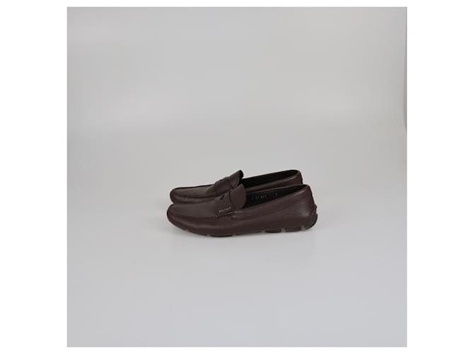 Mocassini Prada marroni Marrone - vista 4