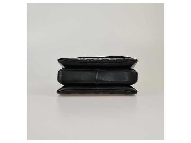 Borsa Chanel nera trapuntata piccola Trendy CC con manico superiore Nero - vista 4
