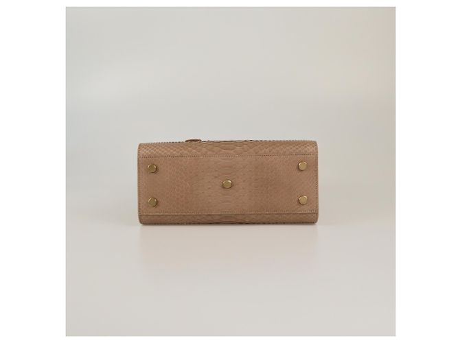 Borsa Tote Classica Baby Beige Sac De Jour Saint Laurent - vista 5