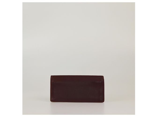 Cartera larga bifold Must de Cartier burdeos - vista 3