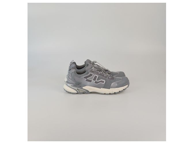 Sneakers Tatic LV Runner grigie Louis Vuitton Grigio - vista 4