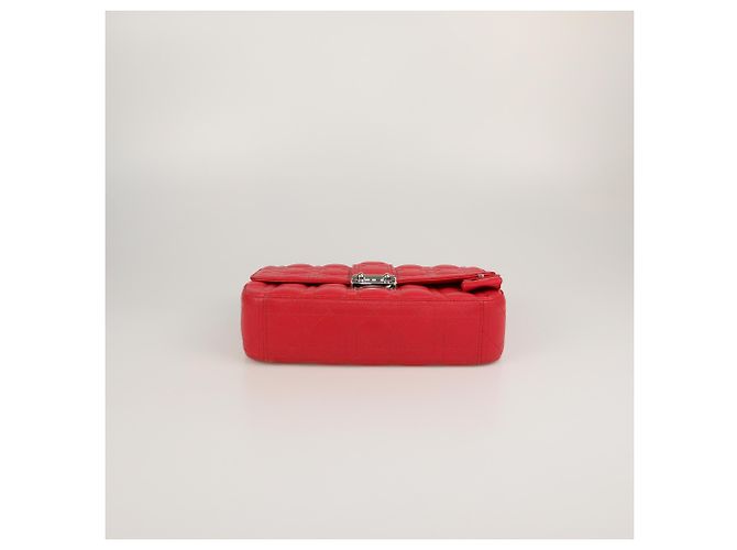 Borsa a tracolla Miss Dior Cannage Media Rossa Christian Dior Rosso - vista 4