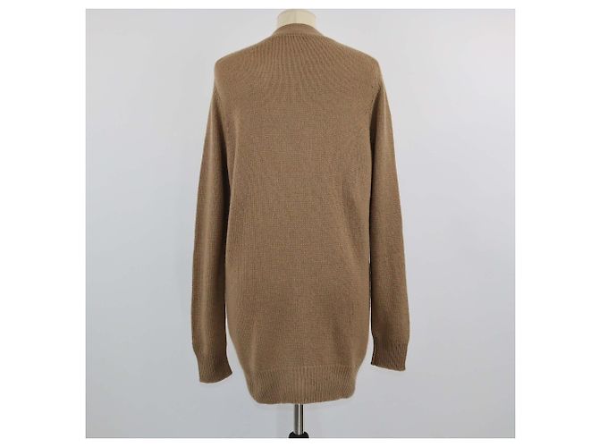 Cardigan a maniche lunghe ricamato con api marroni Christian Dior - vista 3