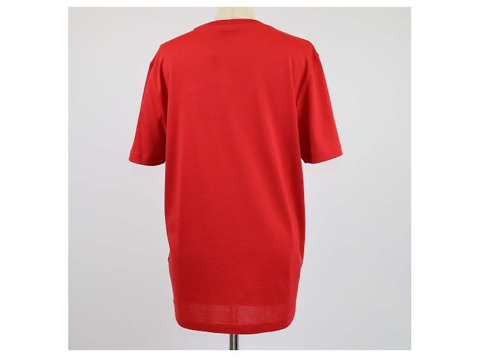 T-shirt classico a maniche corte Louis Vuitton Rosso Vivo - vista 3